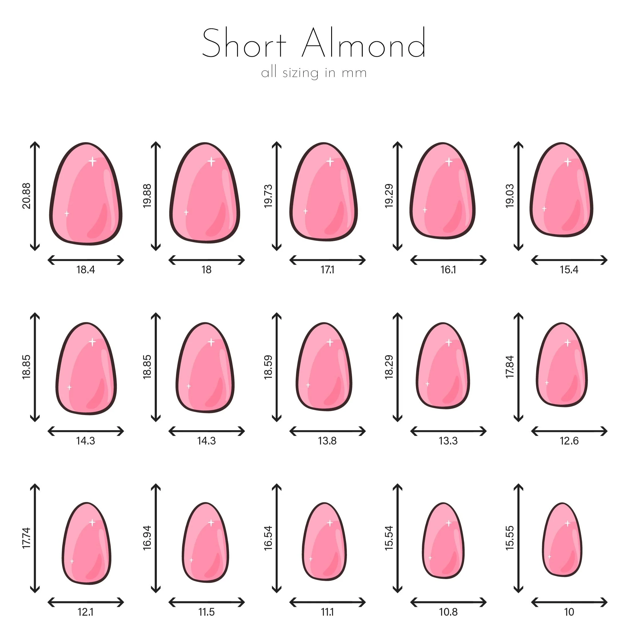posy (short almond) - Image 4